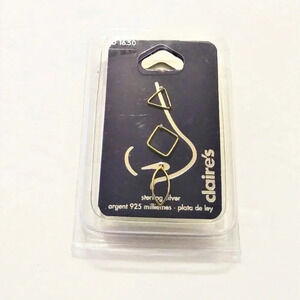 Claire's‎ Sterling Silver 3pc Nose Ring Set